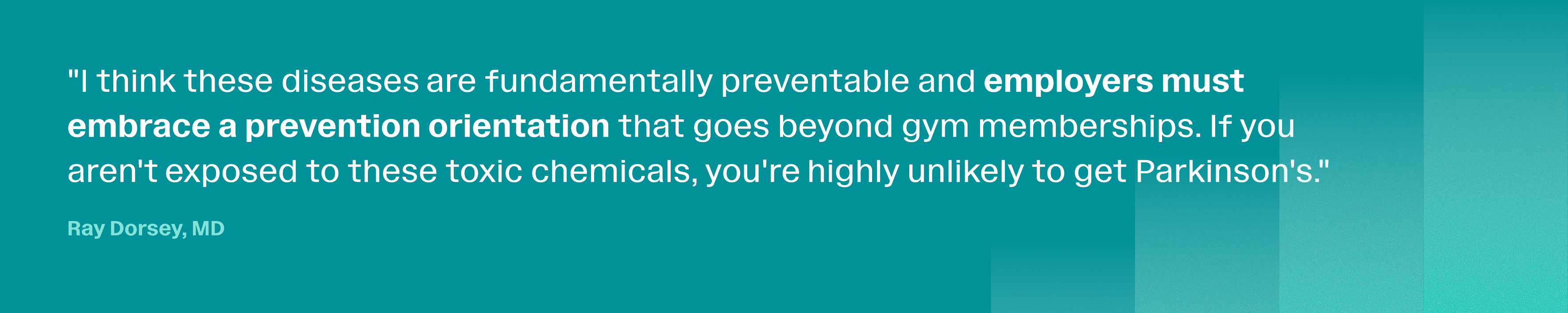 Quote by Ray Dorsey on the importance of prevention of mental diseases.