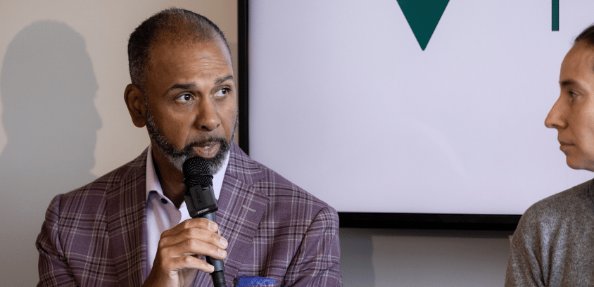 Dr. Marc Watkins of Concentra speaks on relationship-based primary care at Marathon Health's Cornerstone 2026 in Cincinnati