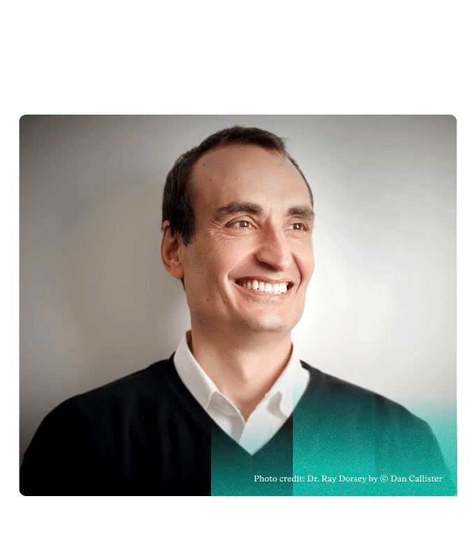 Dr. Ray Dorsey, neurologist, director of the Center for Brain and Environment at Atria Health, and co-author of the NYT bestselling The Parkinson's Plan.