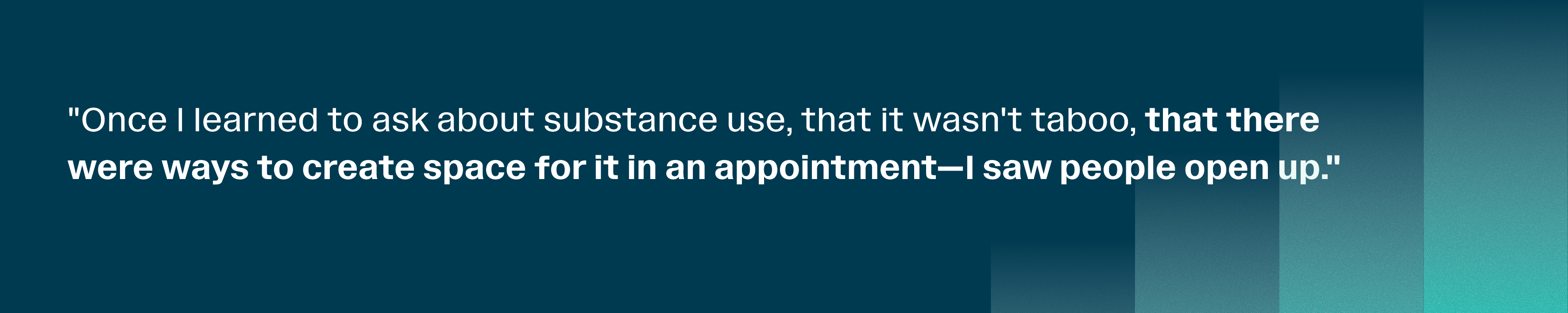 Dr. Jacob “Gus” Crothers on the importance of asking about substance use and how it leads to patients opening up.