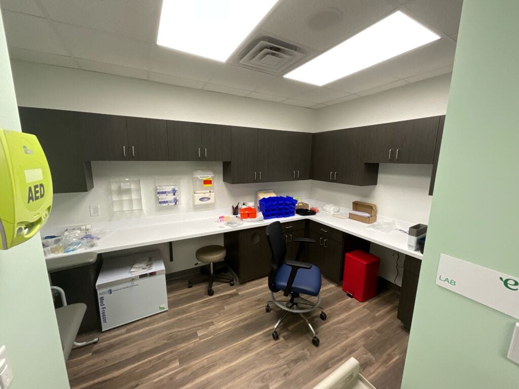 inside everside health center office