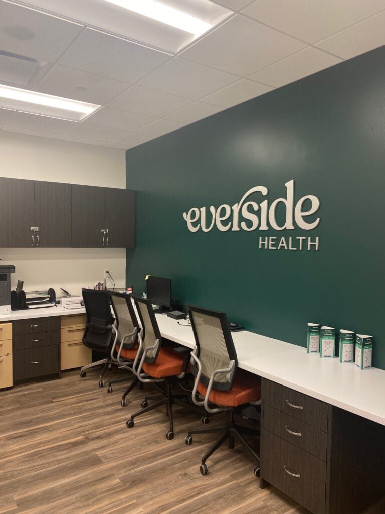 inside everside health center office