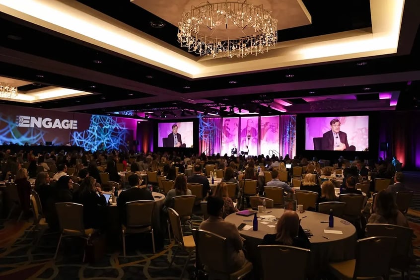 ENGAGE 2025 conference room. 