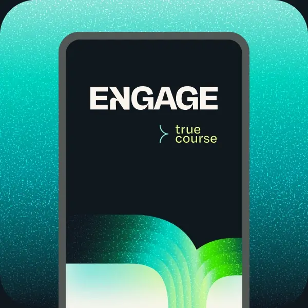 ENGAGE event app on a phone