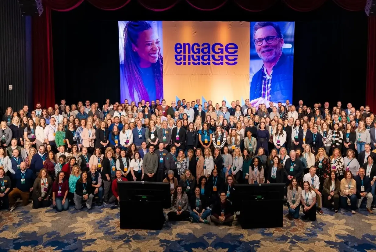 ENGAGE attendees gathered for a group photo