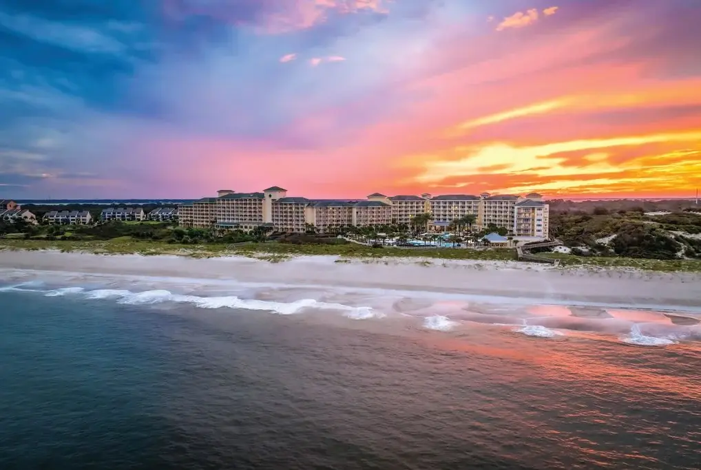 Aerial view of Omni Amelia Island Resort