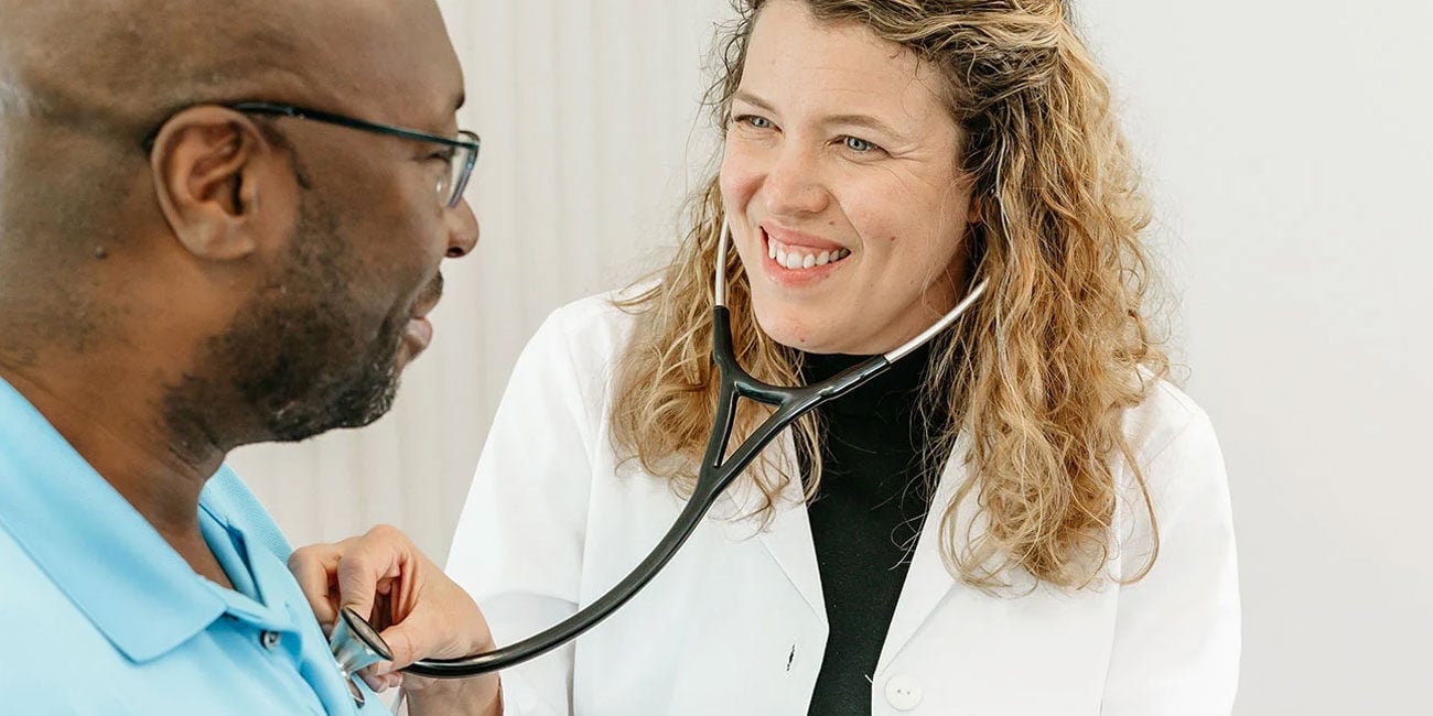 A Marathon clinical teammate interacting with a patient