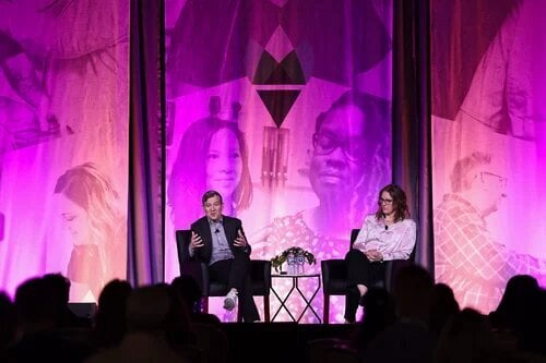 Stage ceremony at ENGAGE conference